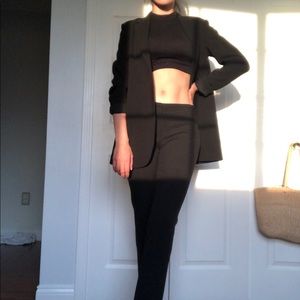 Theory black blazer💜🖤